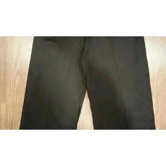 All Saints Women's Charli Silk Blend Trouser Black Pants, Size 2 - Picture 3 of 13